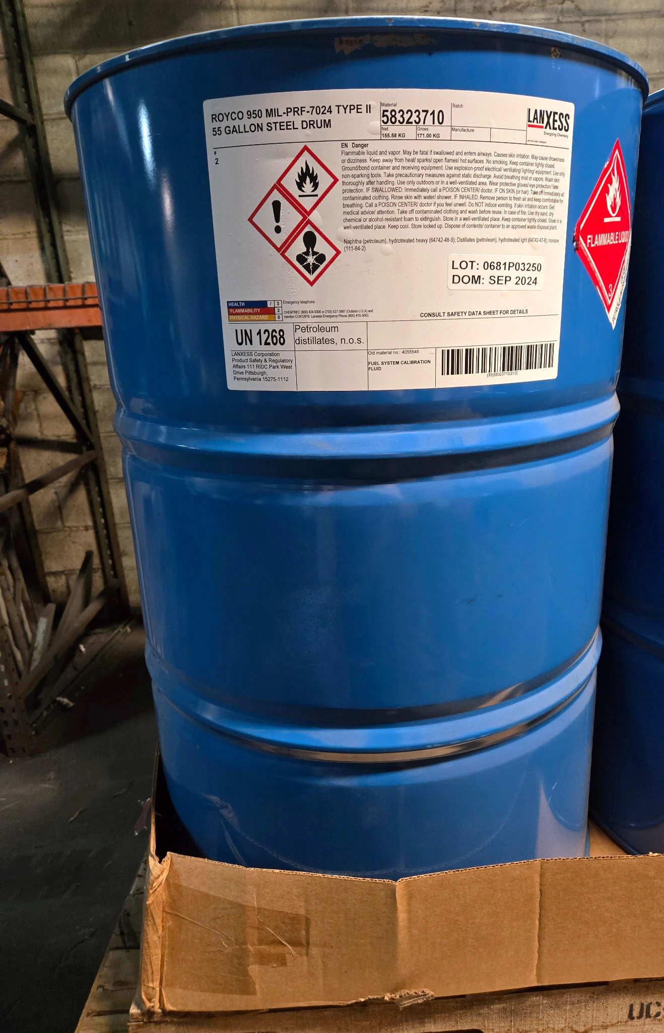 royco 950 55 gal drum